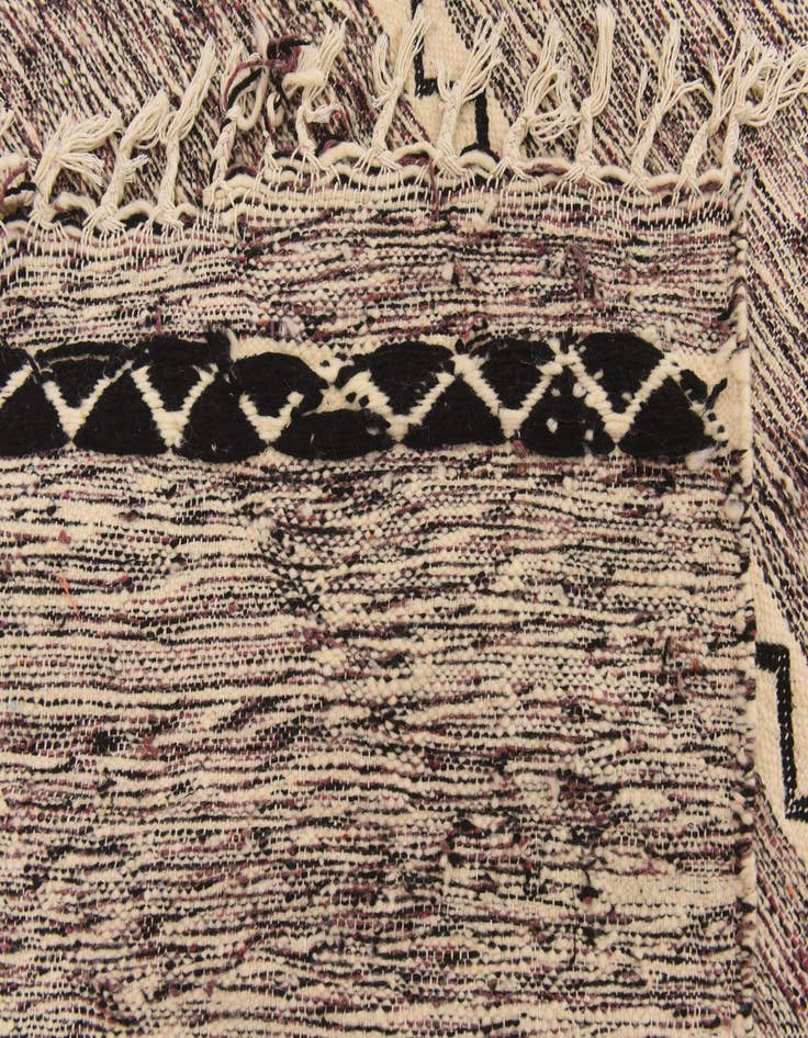 Detail image of  6' 11 x 10' 3  Hand Knotted Moroccan Wool Rug