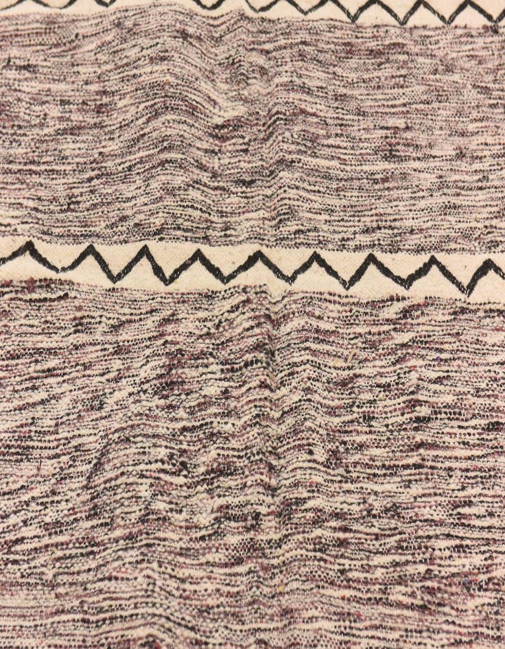 Detail image of  6' 11 x 10' 3  Hand Knotted Moroccan Wool Rug