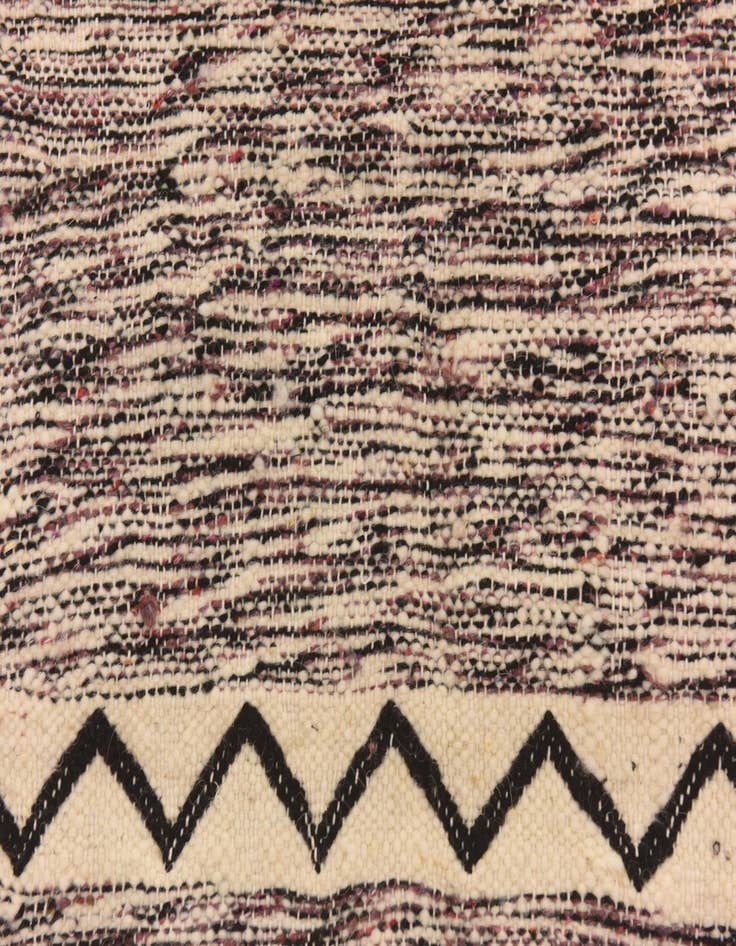 Detail image of  6' 11 x 10' 3  Hand Knotted Moroccan Wool Rug