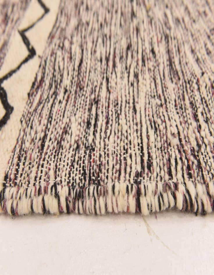 Detail image of  6' 11 x 10' 3  Hand Knotted Moroccan Wool Rug