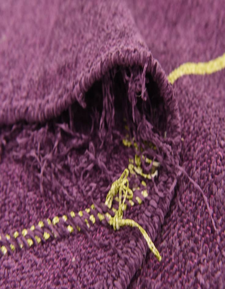 Detail image of  6' x 10' 5  Hand Knotted Moroccan Rug