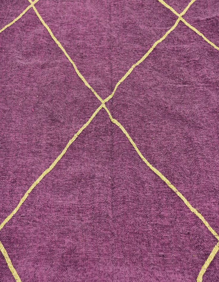 Detail image of  6' x 10' 5  Hand Knotted Moroccan Rug