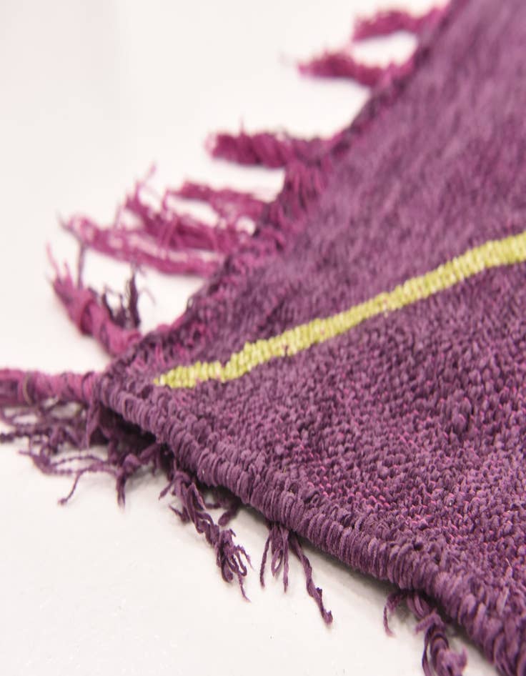 Detail image of  6' x 10' 5  Hand Knotted Moroccan Rug