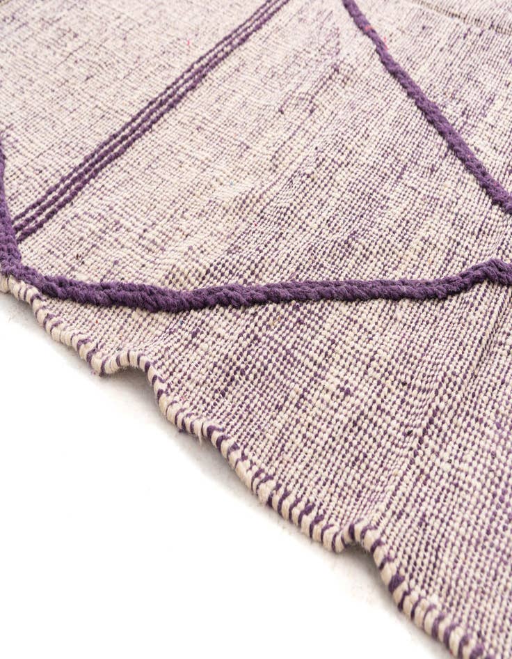 Detail image of  6' 6 x 9' 7  Hand Knotted Moroccan Wool Rug