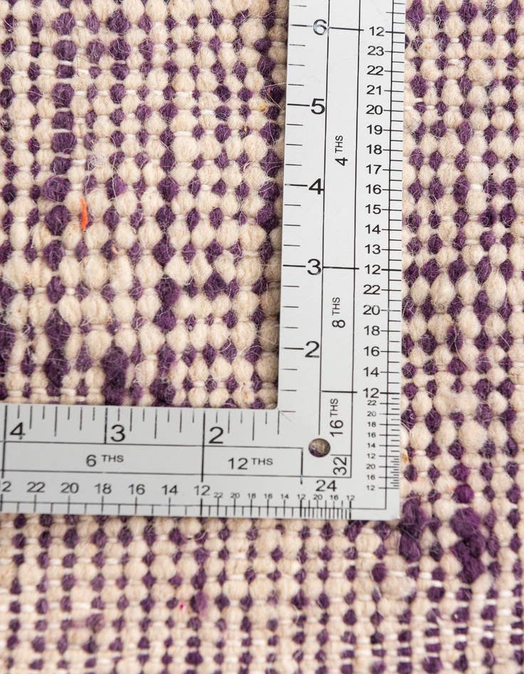 Detail image of  6' 6 x 9' 7  Hand Knotted Moroccan Wool Rug