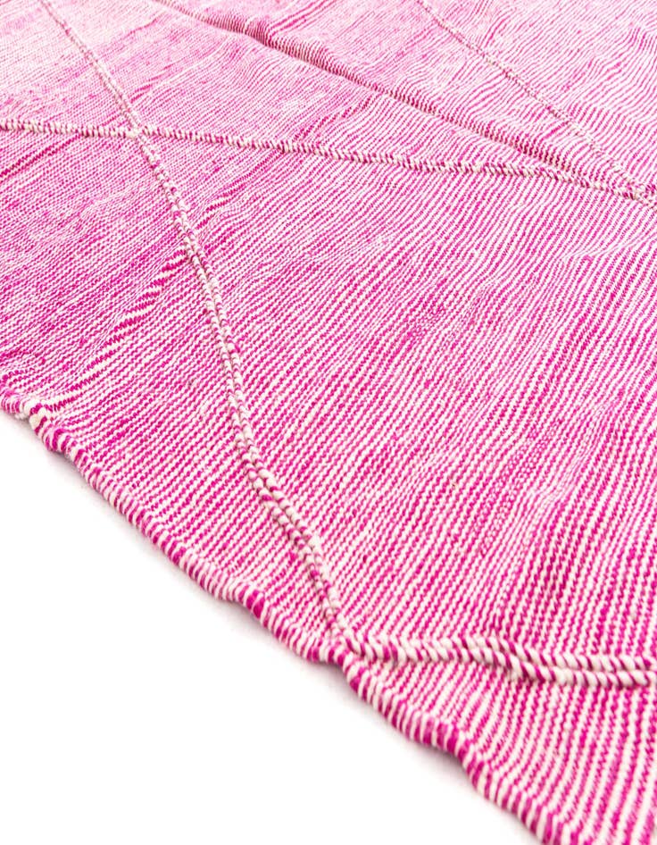 Detail image of  6' 9 x 11' 5  Hand Knotted Moroccan Wool Rug