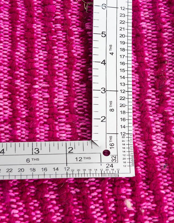 Detail image of  6' 8 x 9' 8  Hand Knotted Moroccan Wool Rug