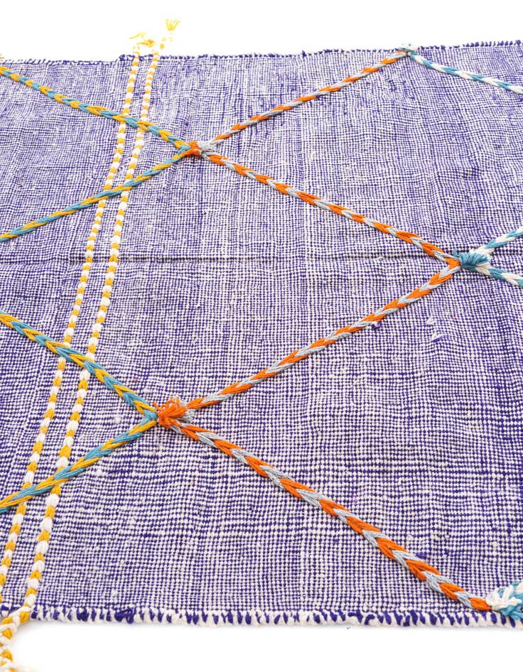 Detail image of  5' x 8' 4  Hand Knotted Moroccan Wool Rug