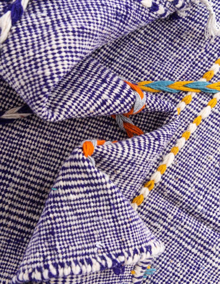 Detail image of  5' x 8' 4  Hand Knotted Moroccan Wool Rug