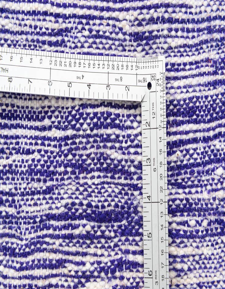 Detail image of  6' 8 x 9' 10  Hand Knotted Moroccan Wool Rug