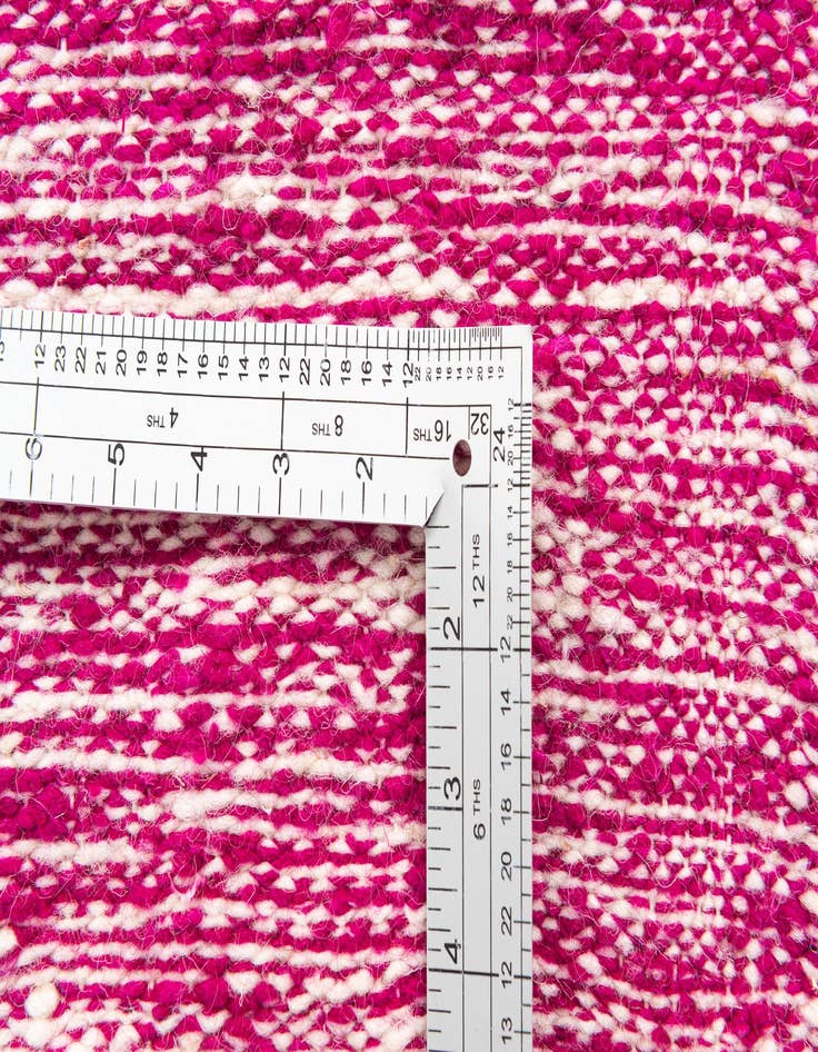 Detail image of  6' 5 x 10'  Hand Knotted Moroccan Wool Rug