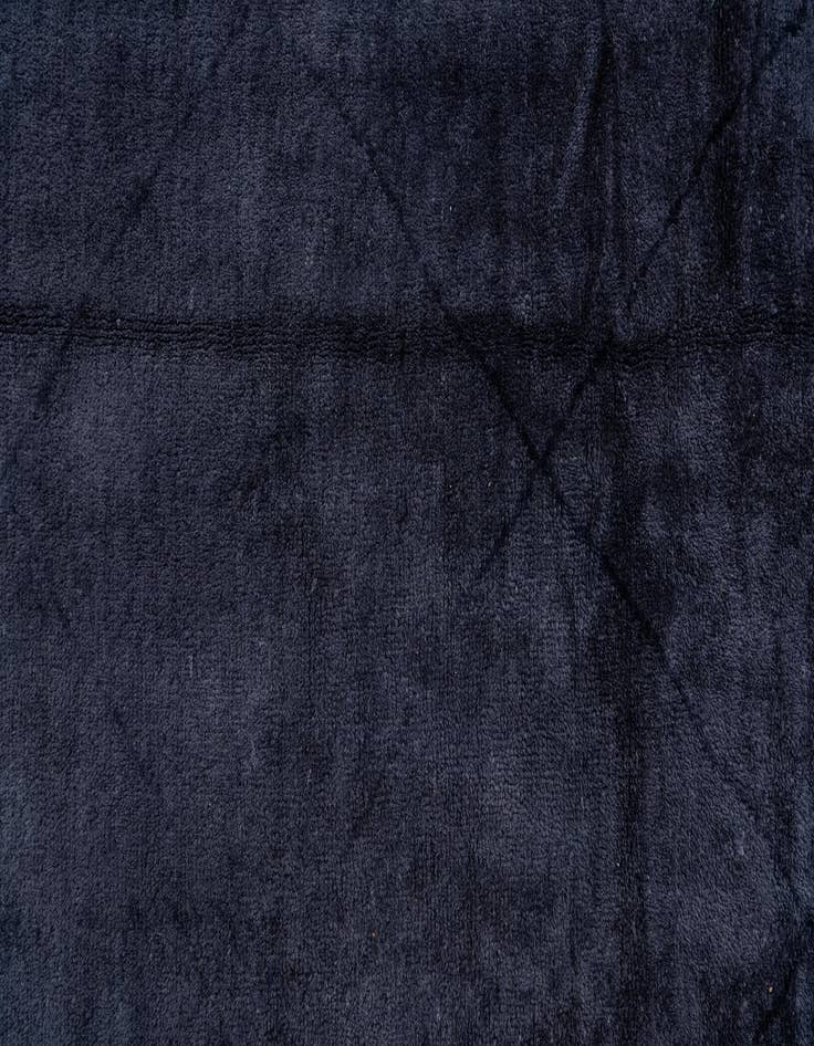 Detail image of  4' 9 x 6' 6  Hand Knotted Moroccan Wool Rug