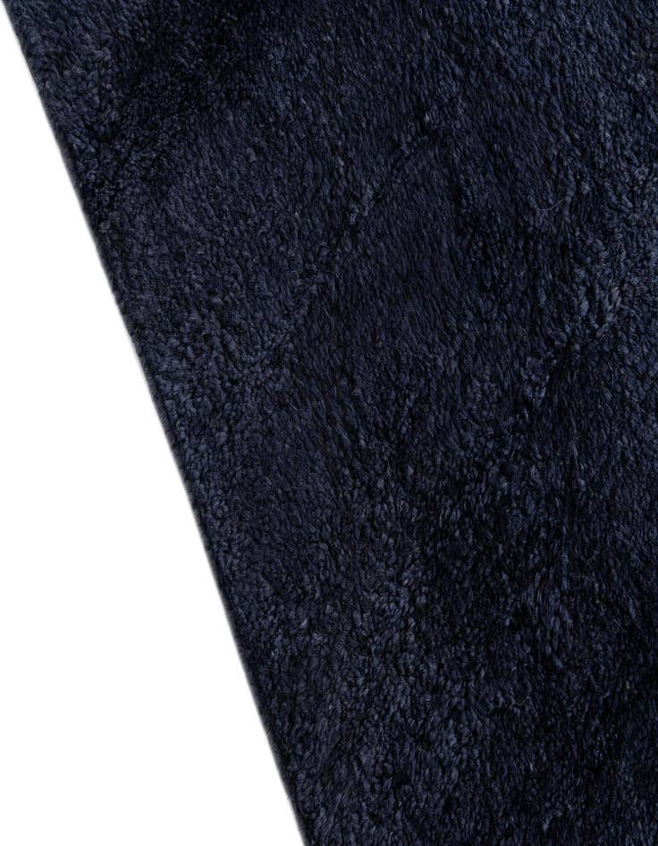 Detail image of  5' 6 x 8'  Hand Knotted Moroccan Wool Rug