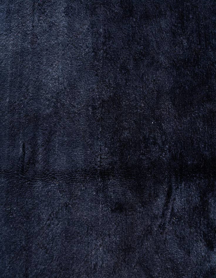 Detail image of  5' 6 x 8'  Hand Knotted Moroccan Wool Rug