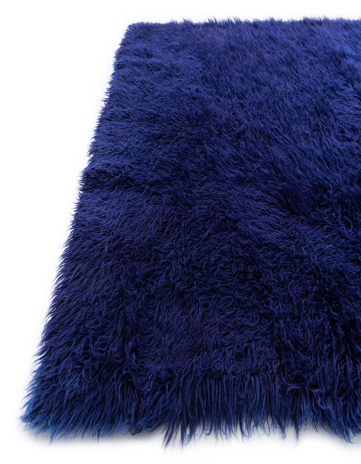 Detail image of  4' 6 x 7' 4  Hand Knotted Moroccan Wool Rug