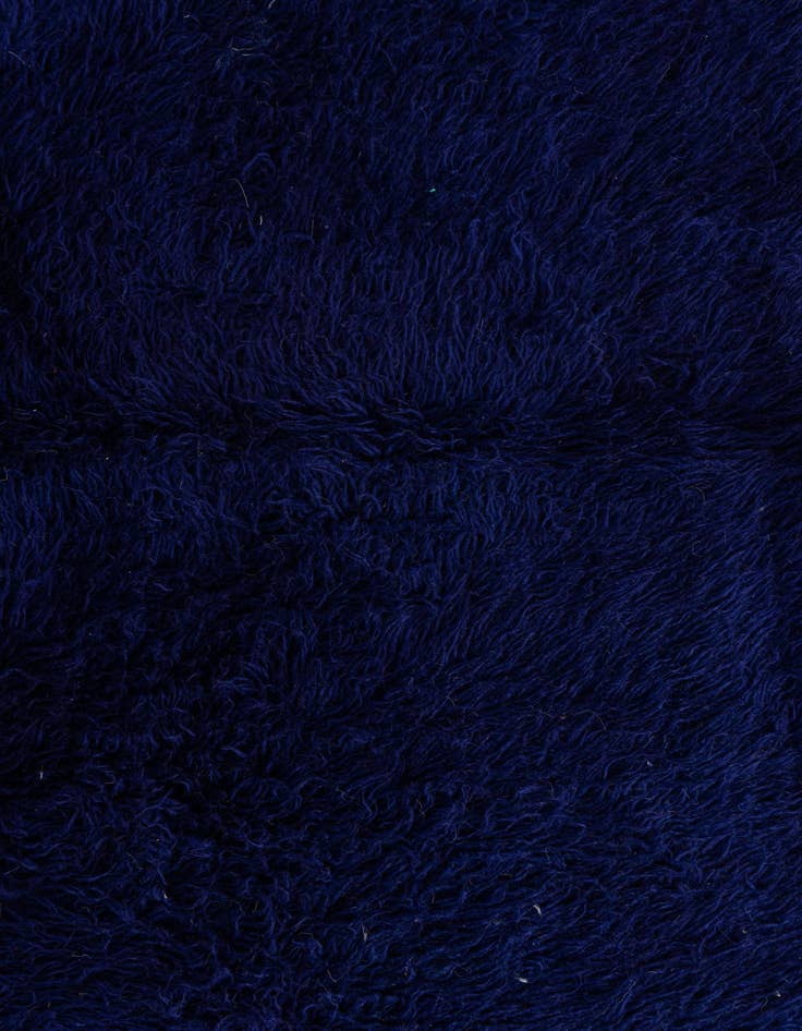 Detail image of  4' 6 x 7' 4  Hand Knotted Moroccan Wool Rug