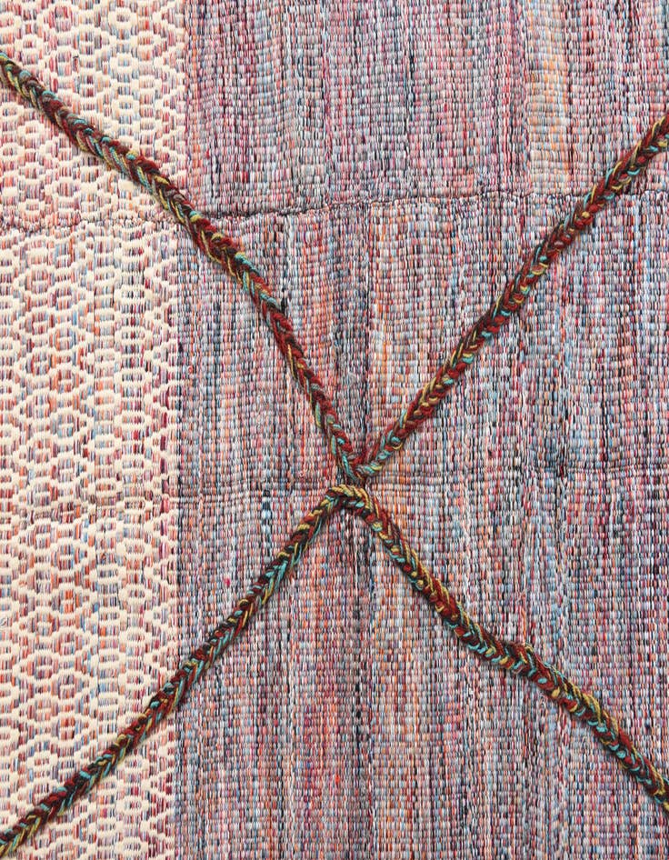 Detail image of  7' 7 x 9' 4  Hand Knotted Moroccan Wool Rug