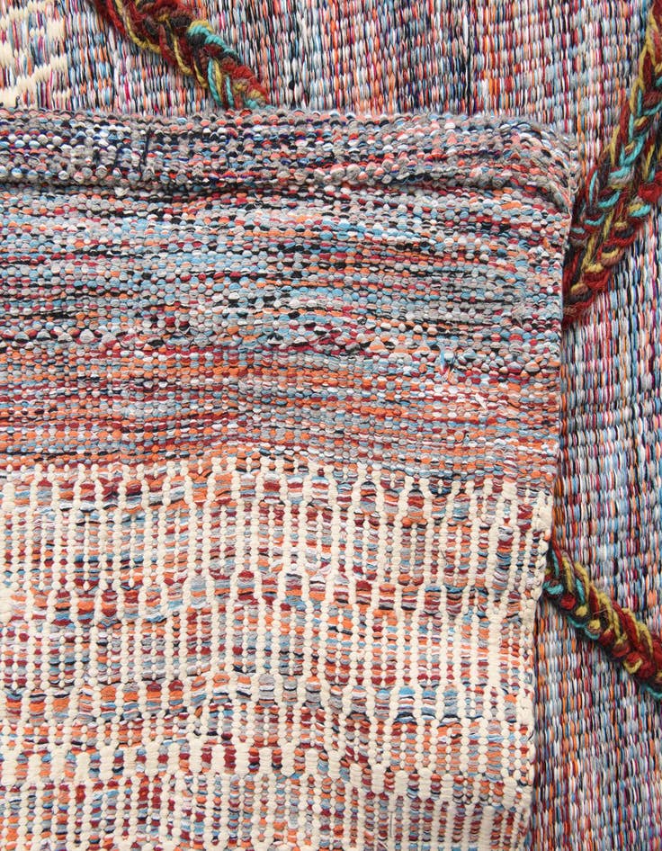 Detail image of  7' 7 x 9' 4  Hand Knotted Moroccan Wool Rug