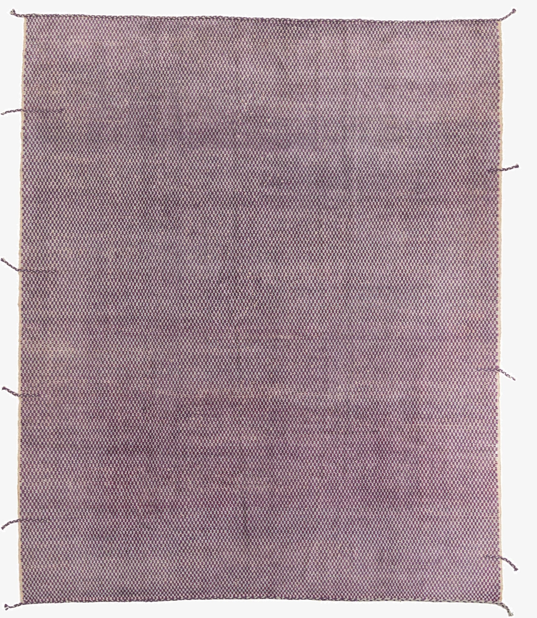  9' 6 x 11' 4  Hand Knotted Moroccan Wool Rug