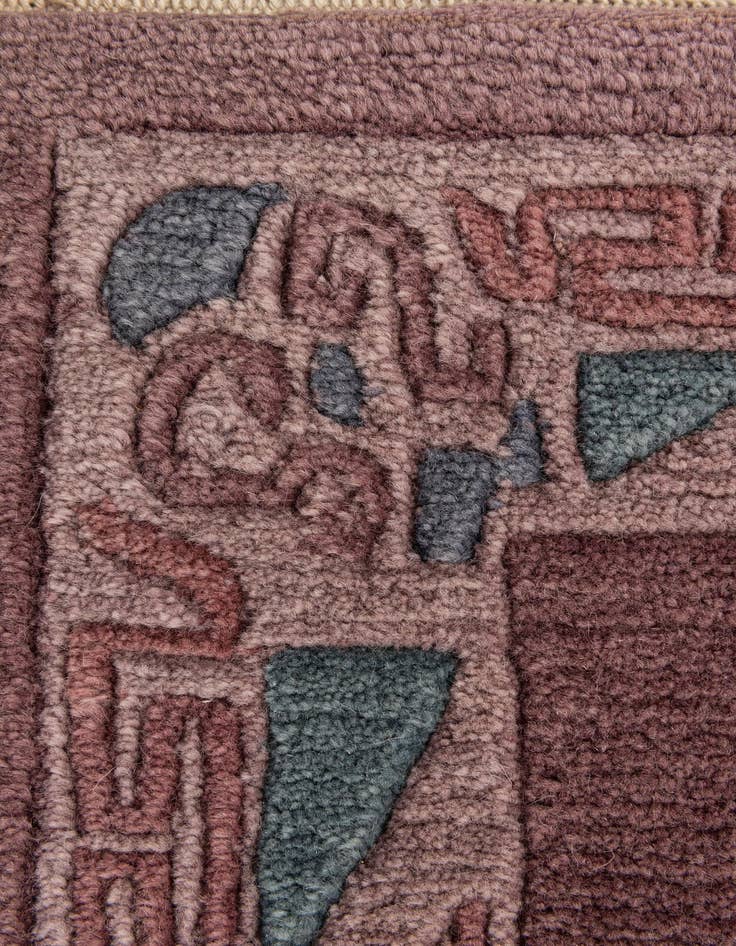 Detail image of  2' x 3'  Hand Knotted Nepal Wool Rug