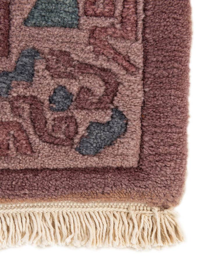 Detail image of  2' x 3'  Hand Knotted Nepal Wool Rug