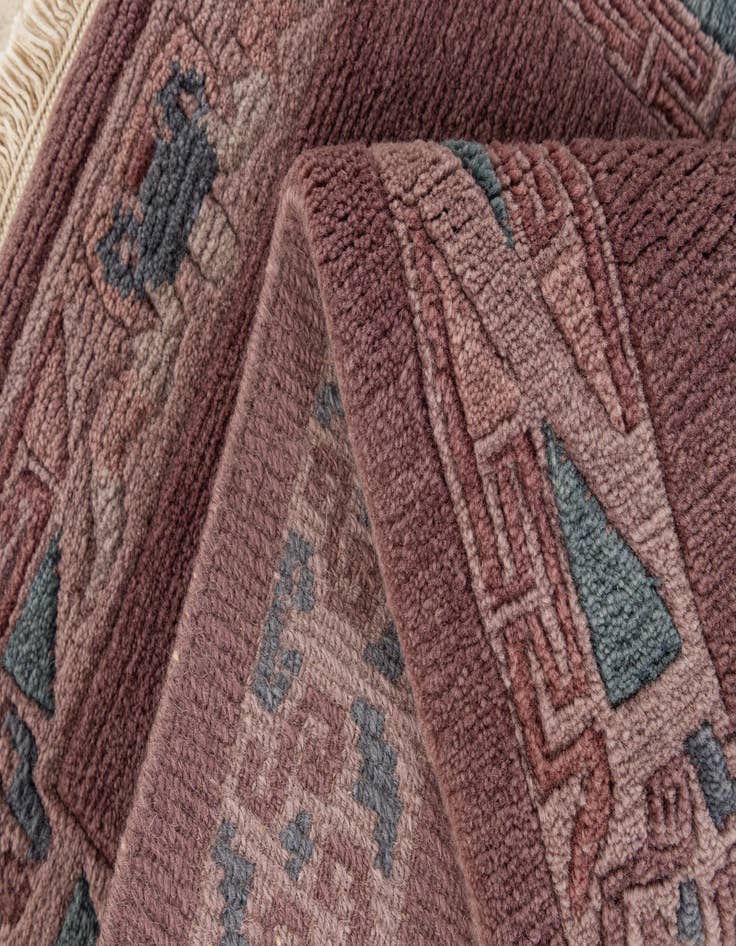 Detail image of  2' x 3'  Hand Knotted Nepal Wool Rug