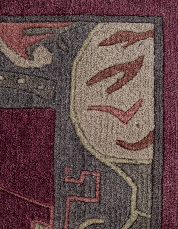 Detail image of  3' x 5' 6  Hand Knotted Nepal Wool Rug