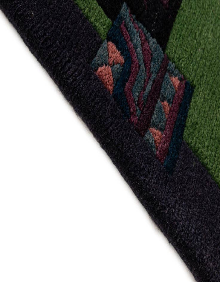 Detail image of  2' 6 x 4' 9  Hand Knotted Nepal Wool Rug