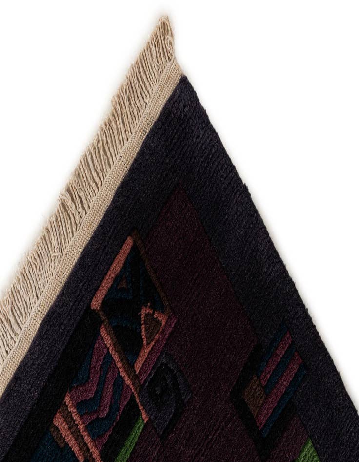 Detail image of  2' 6 x 4' 9  Hand Knotted Nepal Wool Rug