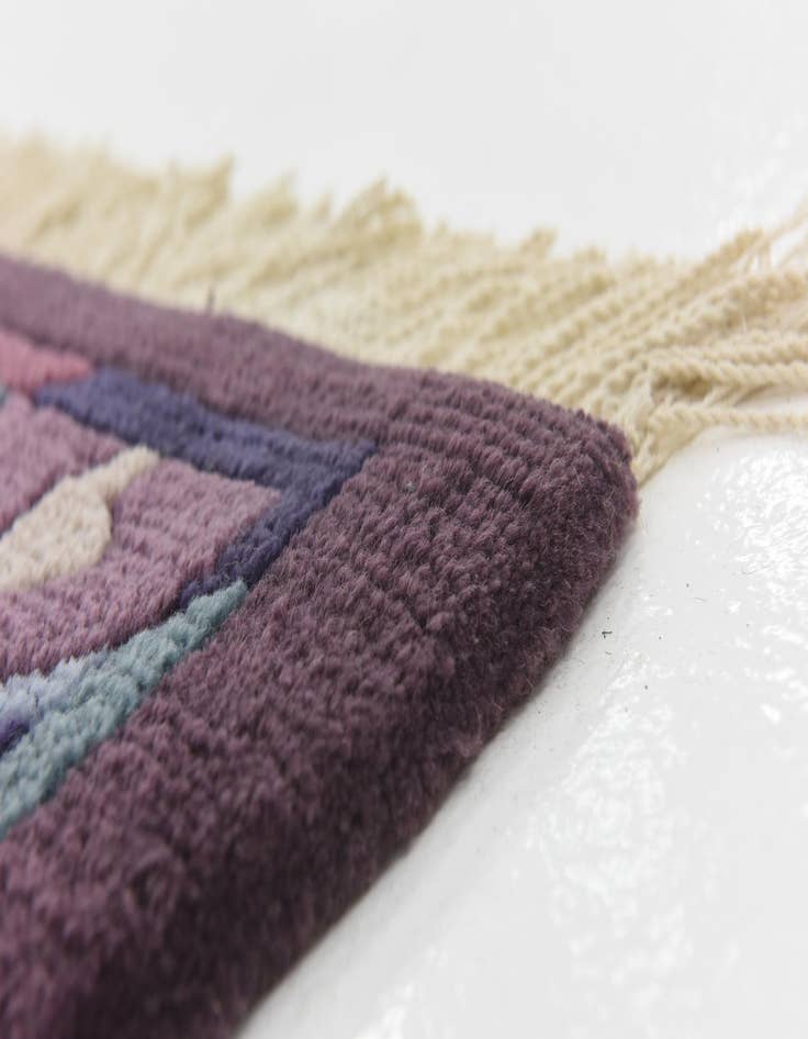 Detail image of 8' x 10' 4 Hand Knotted Nepal Wool Rug