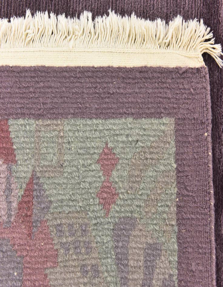 Detail image of  8' 2 x 11' 6  Hand Knotted Nepal Wool Rug