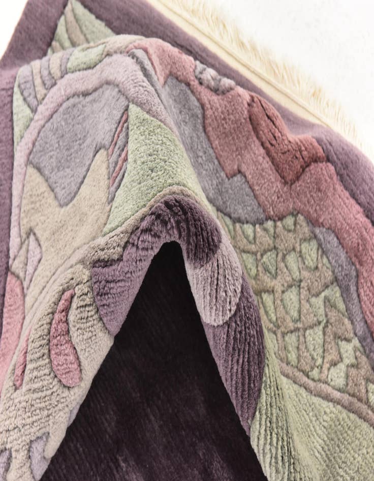 Detail image of  8' 2 x 11' 6  Hand Knotted Nepal Wool Rug