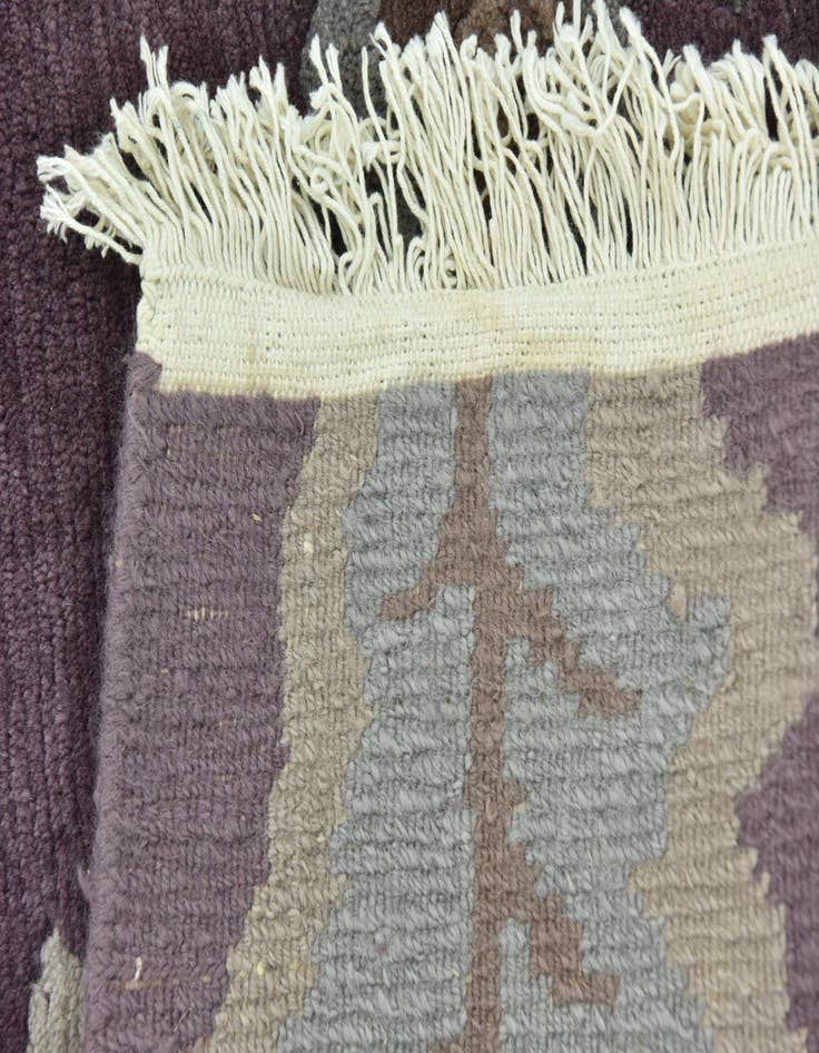 Detail image of  6' 9 x 8' 2  Hand Knotted Nepal Wool Rug