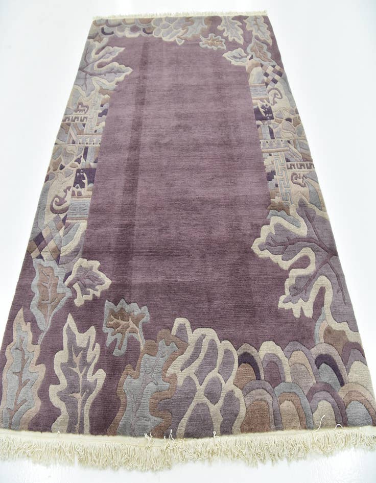 Detail image of  6' 9 x 8' 2  Hand Knotted Nepal Wool Rug