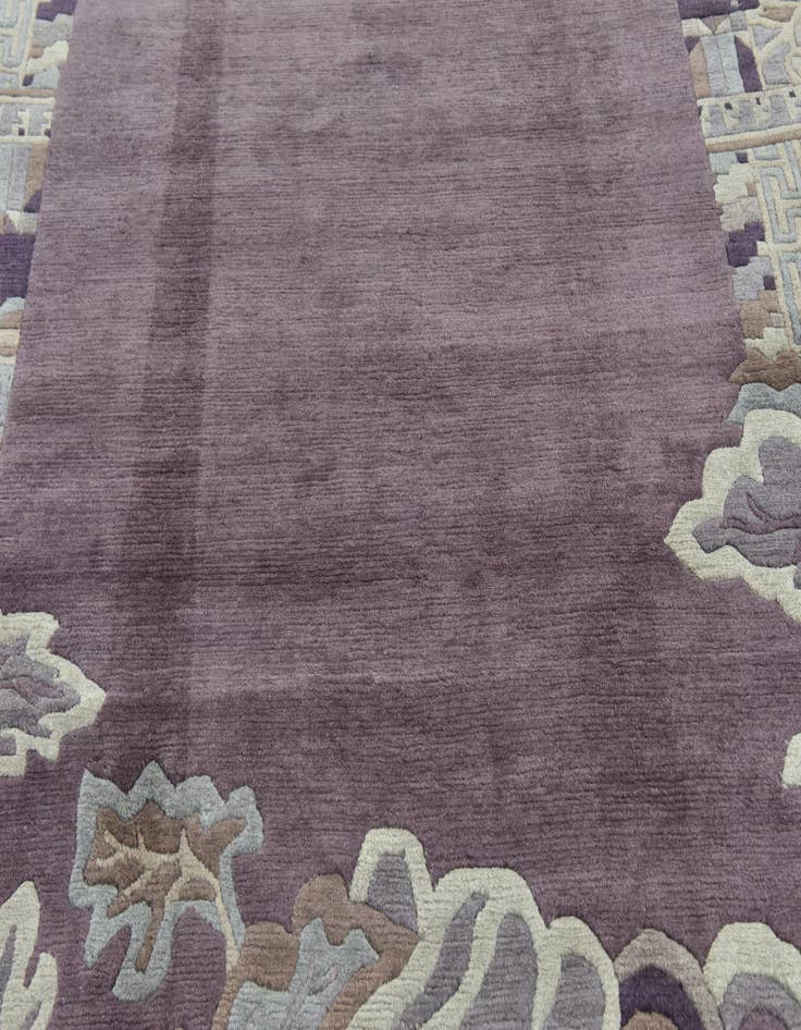 Detail image of  6' 9 x 8' 2  Hand Knotted Nepal Wool Rug