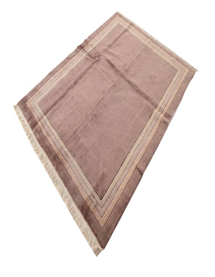 Detail image of  5' x 6' 5  Hand Knotted Nepal Wool Rug