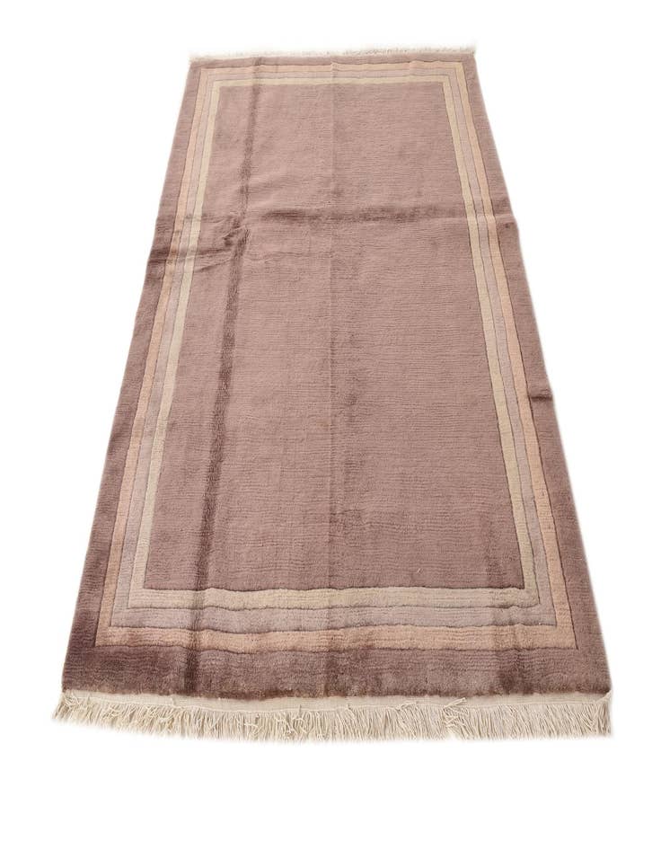 Detail image of  5' x 6' 5  Hand Knotted Nepal Wool Rug