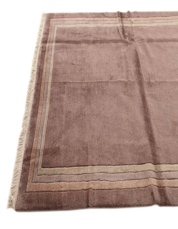 Detail image of  5' x 6' 5  Hand Knotted Nepal Wool Rug