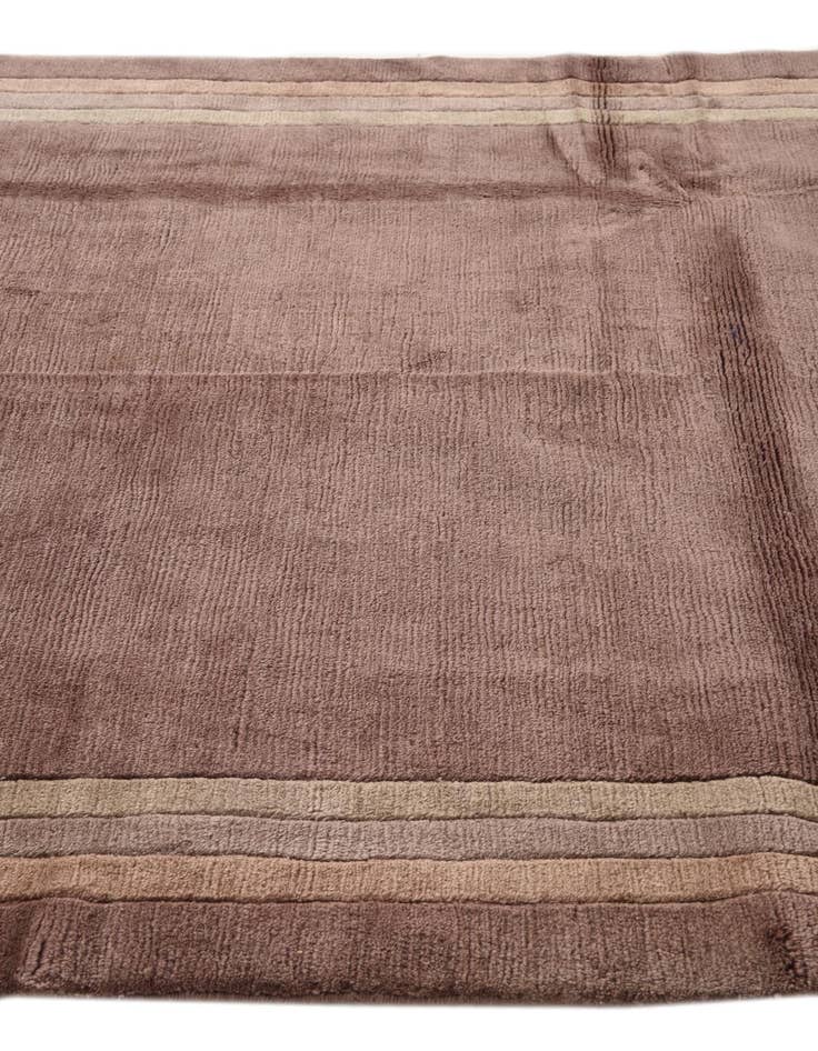 Detail image of  5' x 6' 5  Hand Knotted Nepal Wool Rug