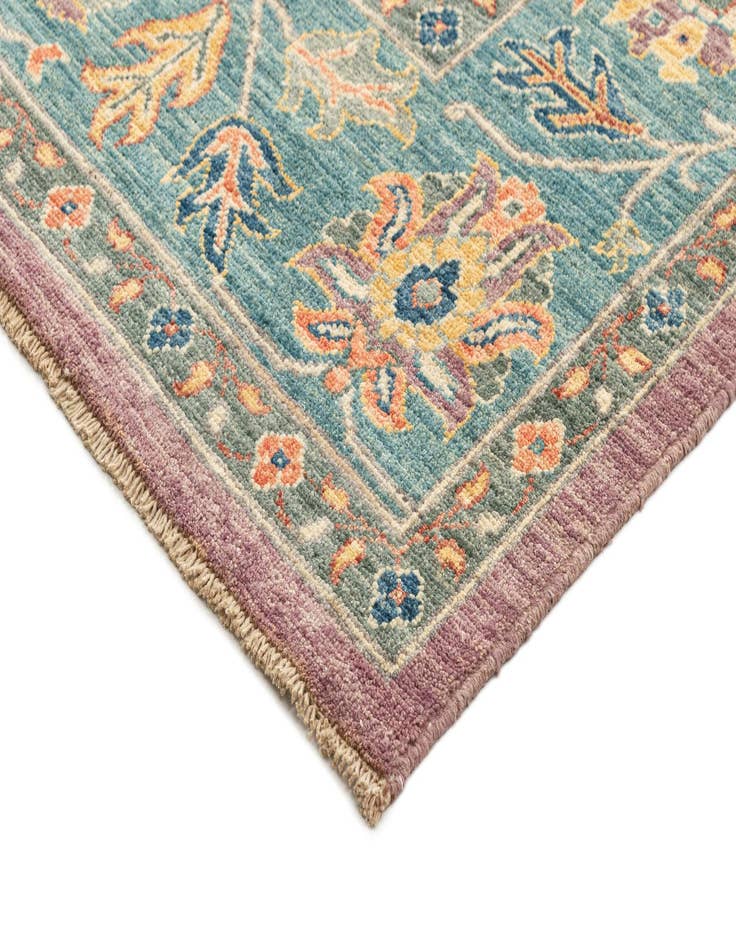 Detail image of  7' 10 x 9' 11  Hand Knotted Oushak Rug