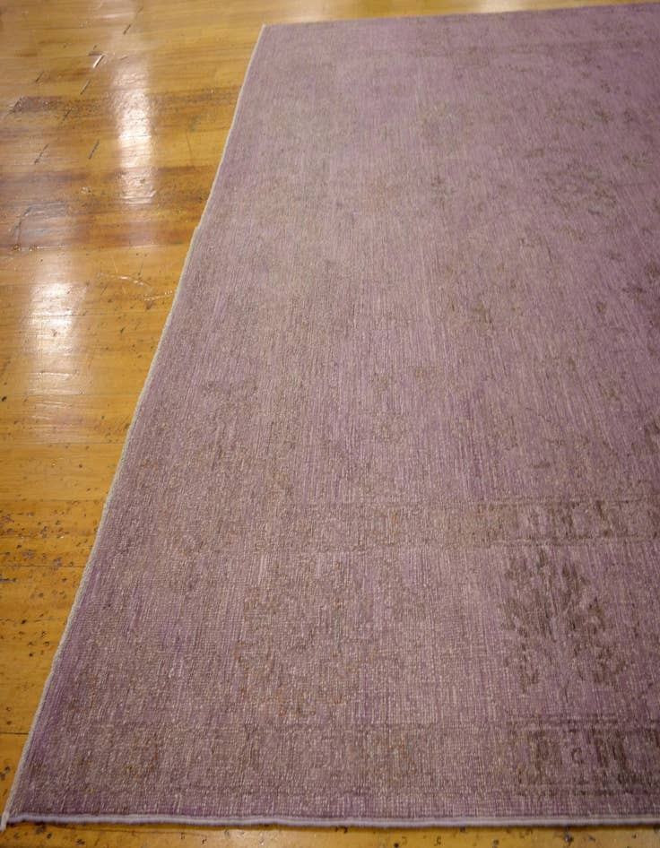 Detail image of  6' 6 x 9' 9  Hand Knotted Over-Dyed Ziegler Oriental Rug