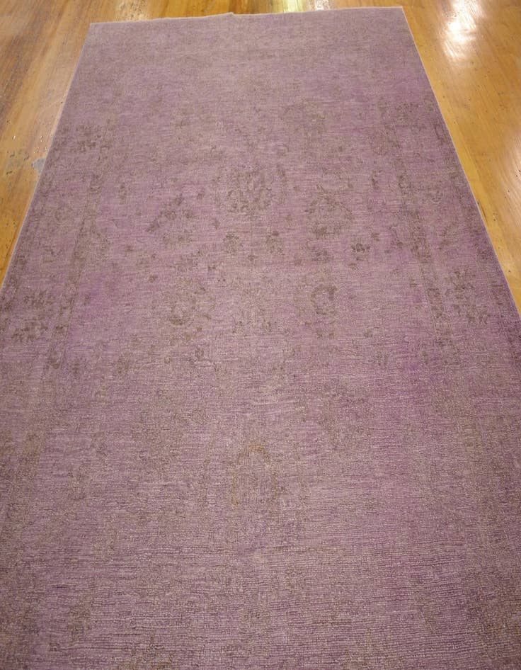 Detail image of  6' 6 x 9' 9  Hand Knotted Over-Dyed Ziegler Oriental Rug