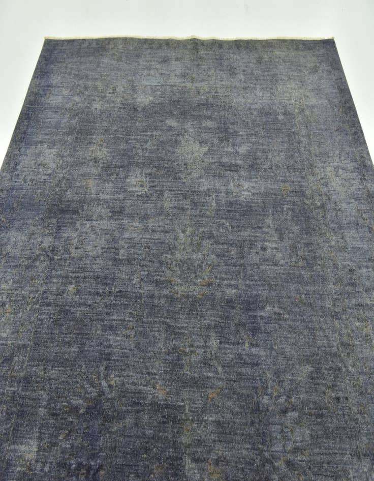 Detail image of  6' 8 x 9' 9  Hand Knotted Over-Dyed Ziegler Rug