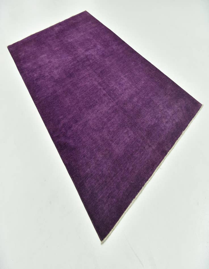 Detail image of  6' x 9' 8  Hand Knotted Over-Dyed Ziegler Rug