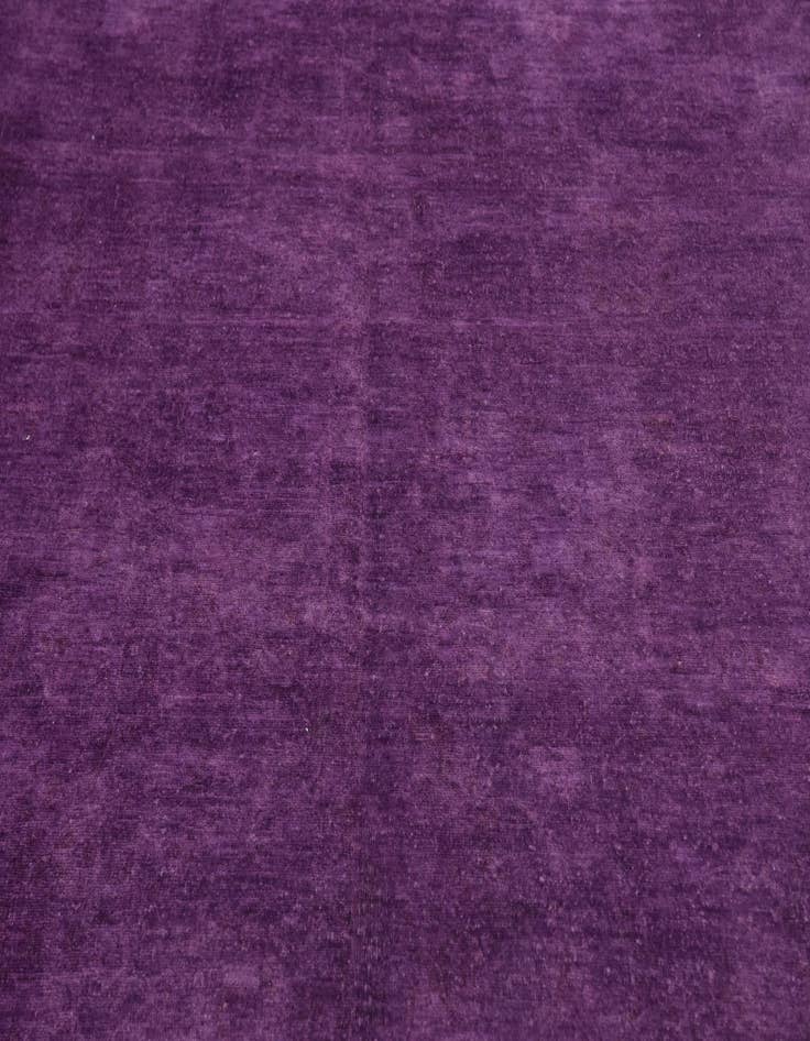 Detail image of  6' x 9' 8  Hand Knotted Over-Dyed Ziegler Rug