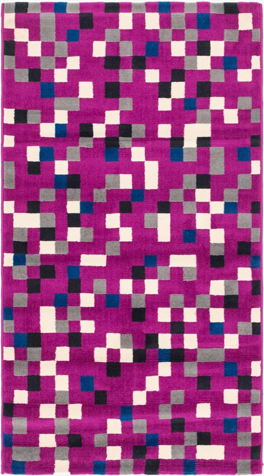  2' 7 x 4' 8 Reproduction Gabbeh Rug