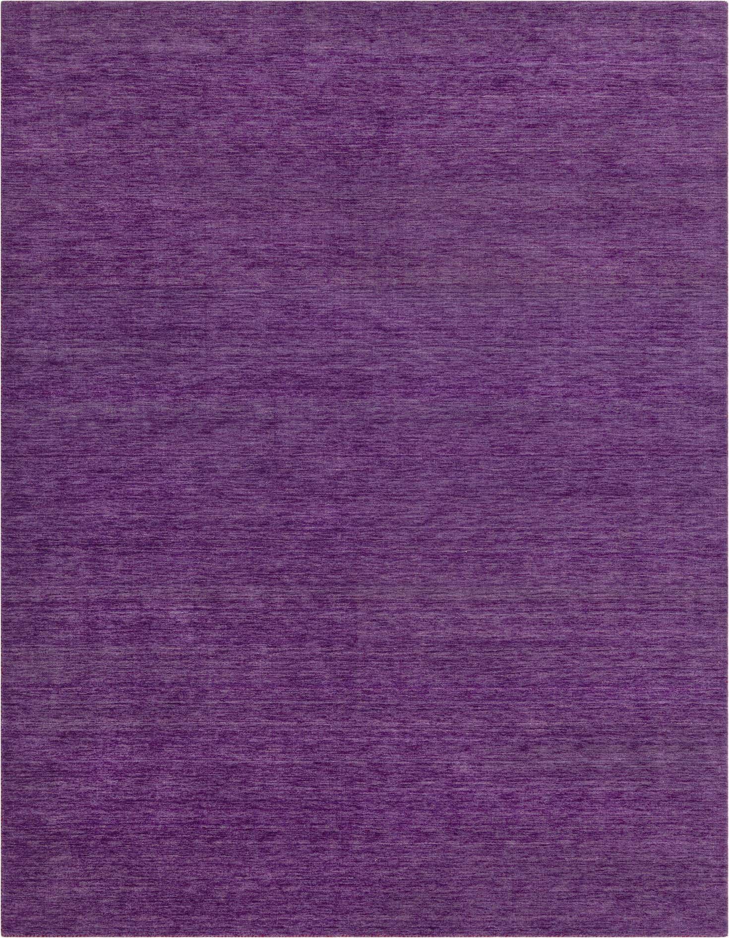 Primary image  8' 2 x 11' 6  Hand Knotted Solid Gabbeh Wool Rug