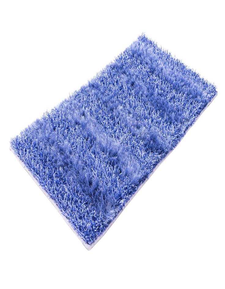 Detail image of  2' 5 x 4' 6  Hand Knotted Solid Shag Oriental Rug