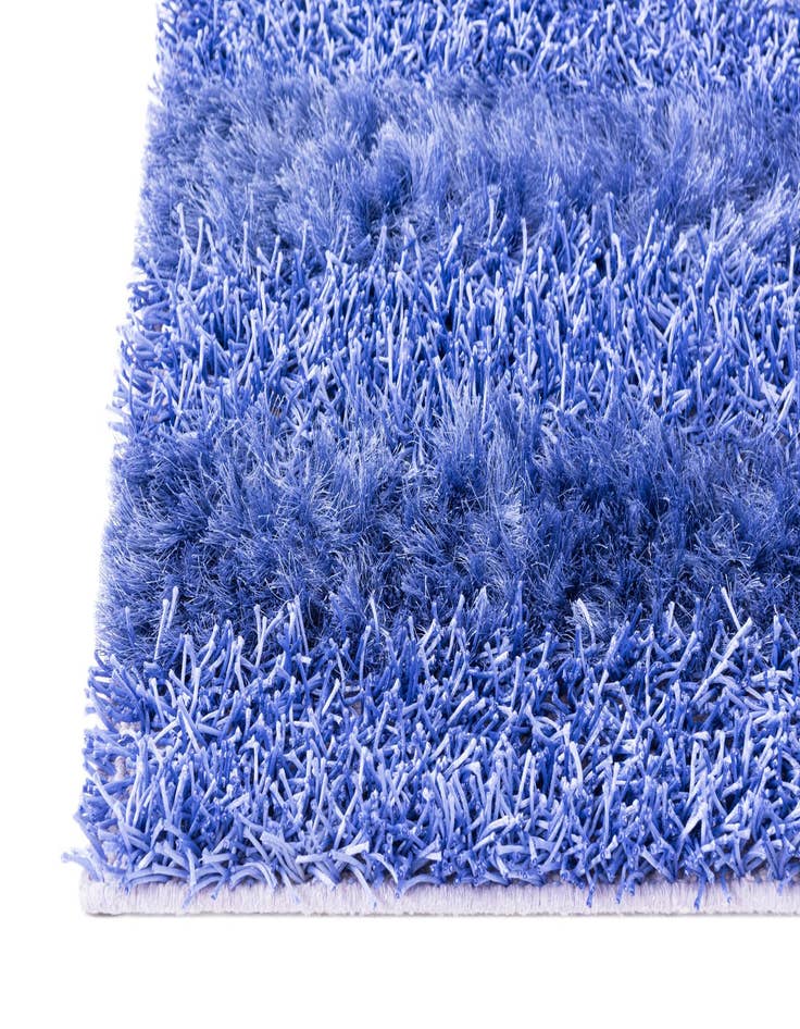 Detail image of  2' 5 x 4' 6  Hand Knotted Solid Shag Oriental Rug