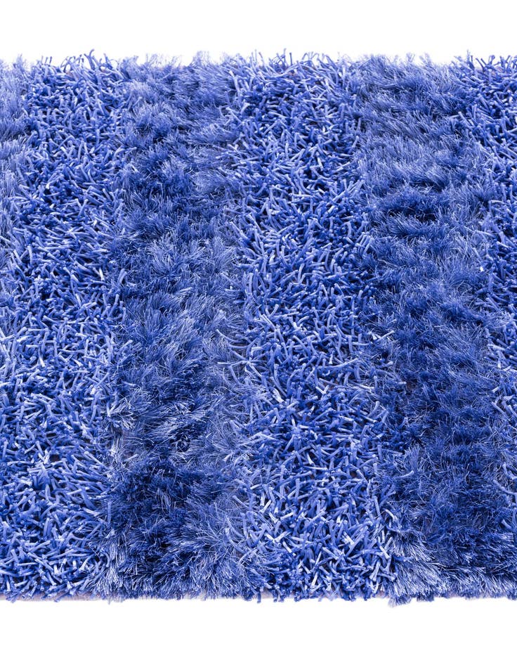 Detail image of  2' 5 x 4' 6  Hand Knotted Solid Shag Oriental Rug